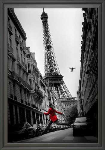 Eiffel Tower & Red Coat